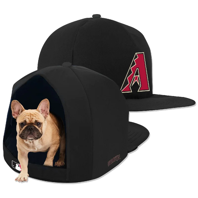 Clicker for puppy training-ARIZONA DIAMONDBACKS NAP CAP PLUSH DOG BED