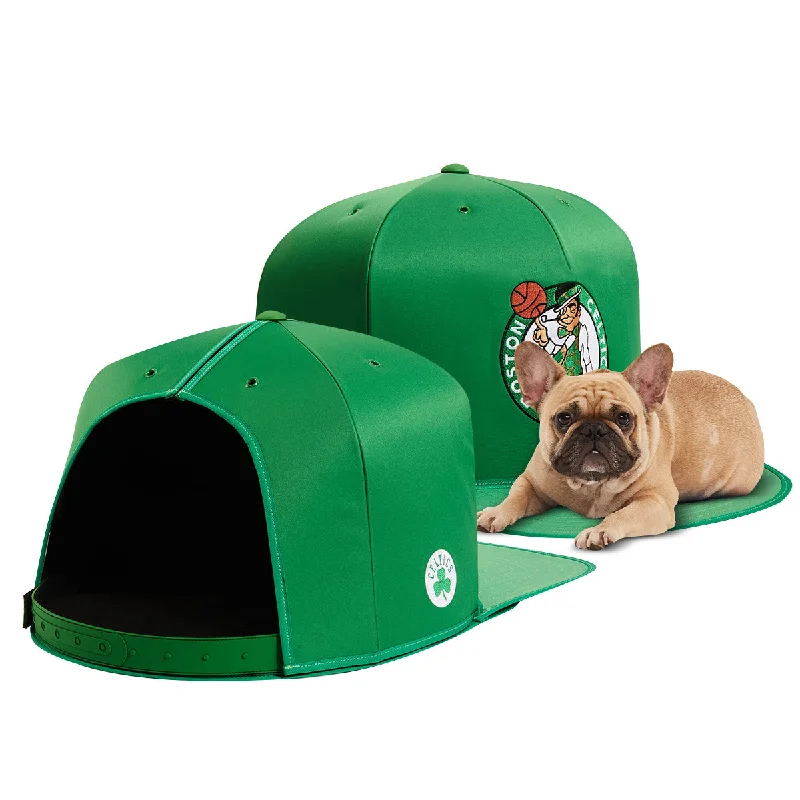 Cedar wood hamster house-BOSTON CELTICS NAP CAP PREMIUM DOG BED