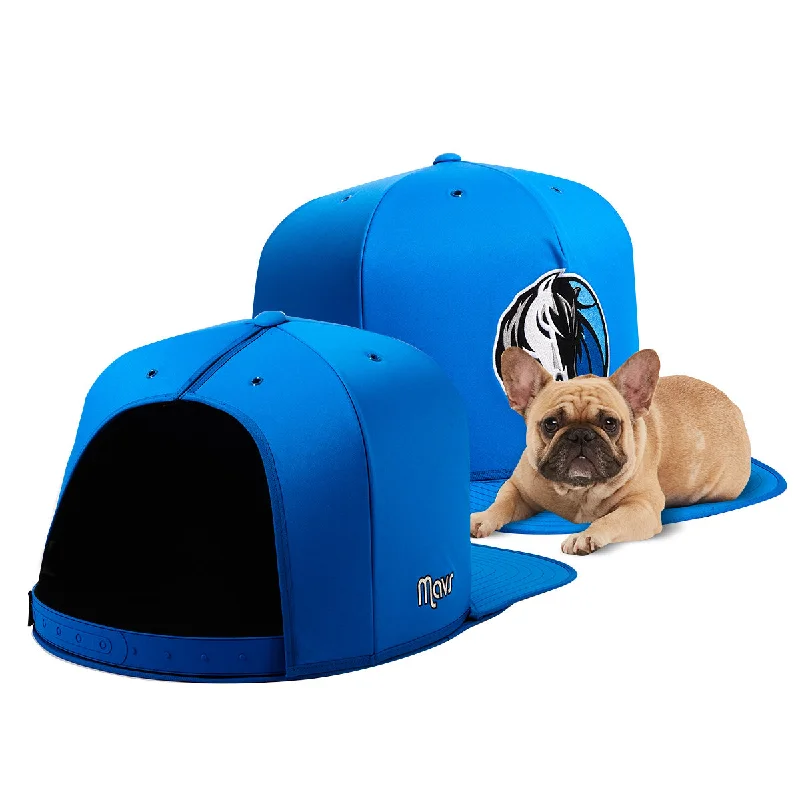 Ventilated pet backpack-DALLAS MAVERICKS NAP CAP PREMIUM DOG BED