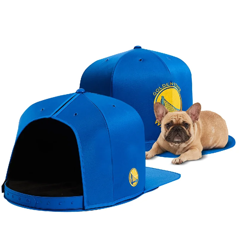 Airtight pet treat jar-GOLDEN STATE WARRIORS NAP CAP PREMIUM DOG BED