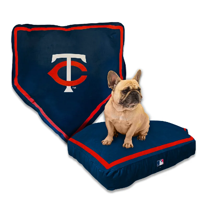 Herbal pet treat pouch-MINNESOTA TWINS HOME PLATE BED