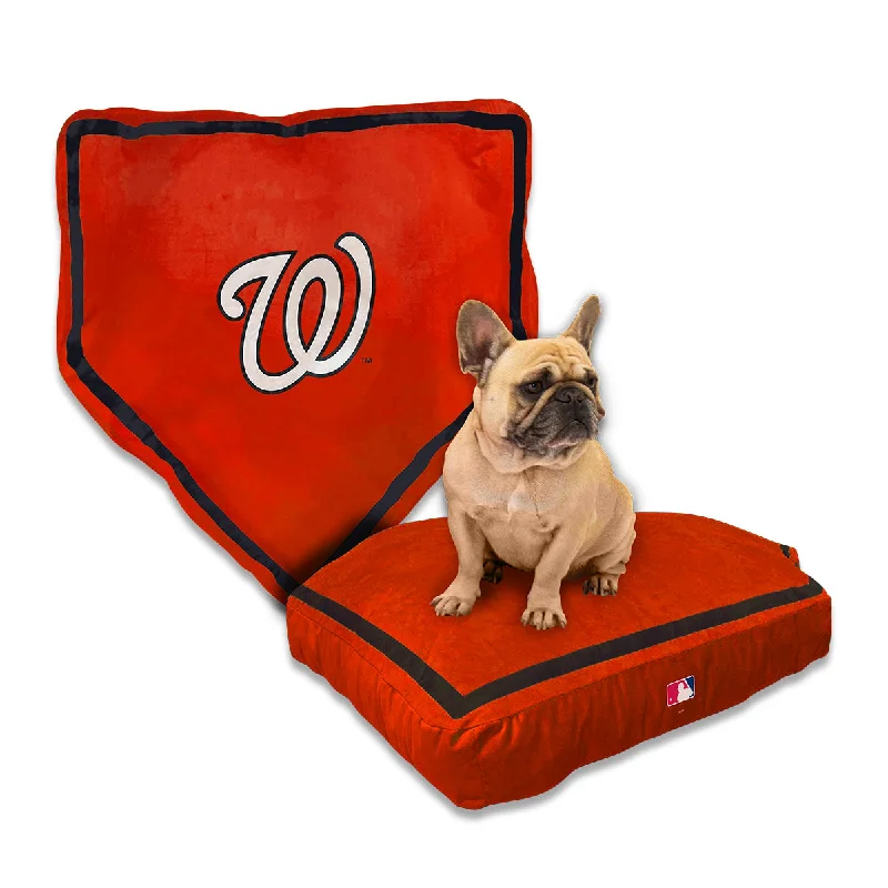 Coconut oil pet balm-WASHINGTON NATIONALS HOME PLATE DOG BED