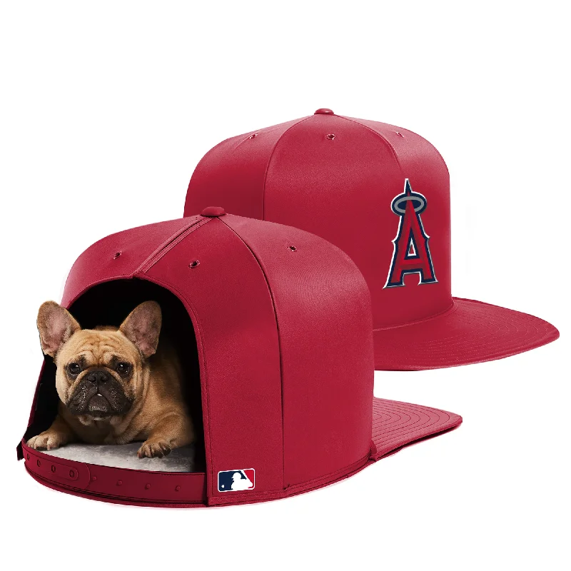 Machine washable pet cover-LOS ANGELES ANGELS NAP CAP PREMIUM DOG BED