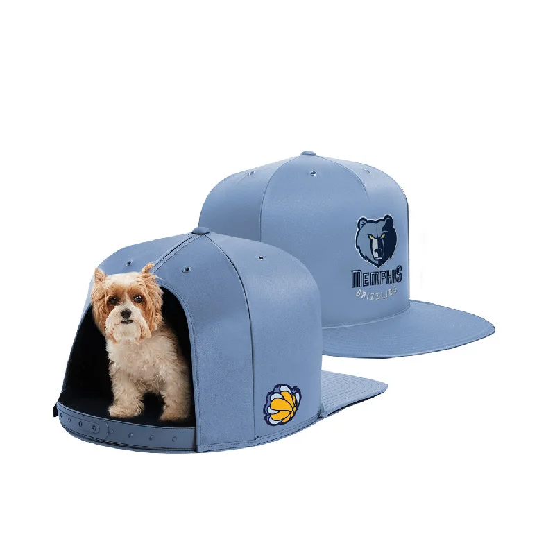 Insulated pet water bottle-MEMPHIS GRIZZLIES NAP CAP PREMIUM DOG BED