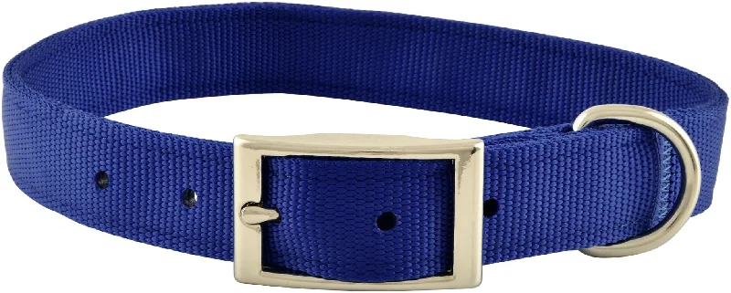 Wide pet food bowl-1" Nylon Dog Collar, 22"L