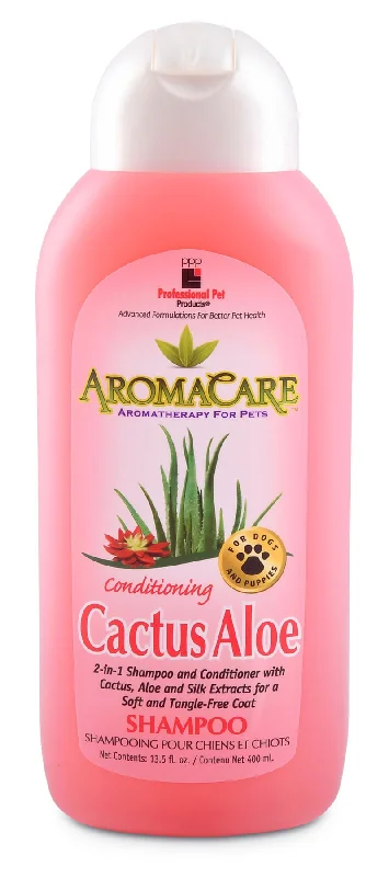 Firm pet bed memory-AromaCare Cactus Aloe 2-in-1 Shampoo & Conditioner