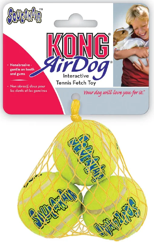 Thick braided pet leash-KONG SqueakAir Tennis Ball