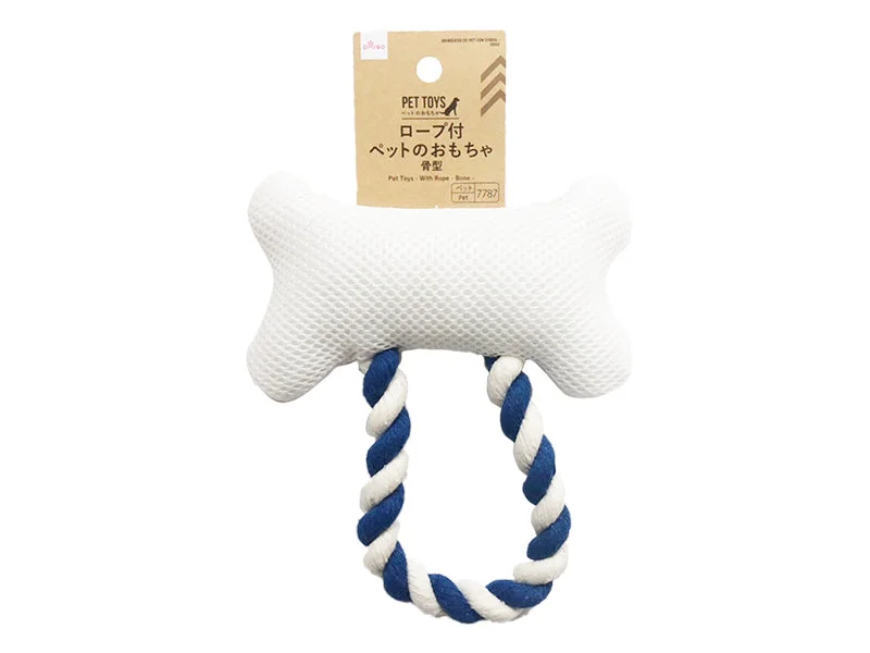 Electric pet heating pad-Pet Toys - With Rope - Bone -