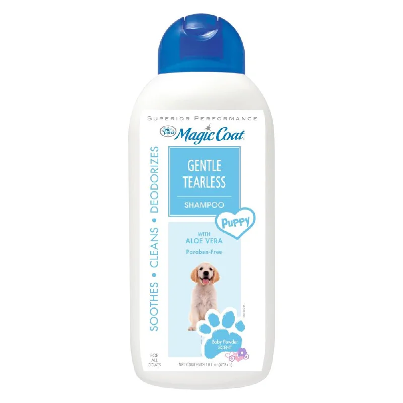 Travel pet food canister-4 PAWS Magic Coat Baby Powder Scented Tearless Puppy Shampoo