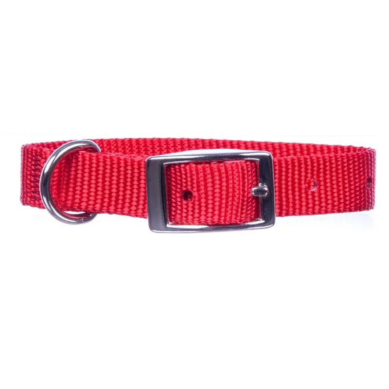 Extra strong pet leash-5/8" Nylon Dog Collar, 18"L