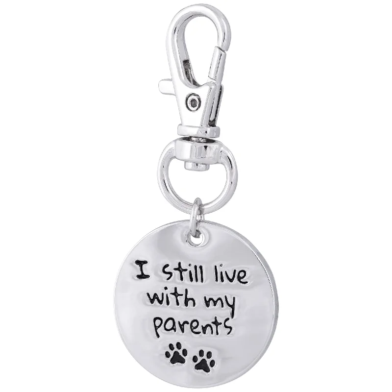 Organic pet ear wash-I Still Live With My Parents Pet Tag