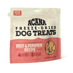 Plush pet blanket small-ACANA Freeze-Dried Beef & Pumpkin Dog Treats