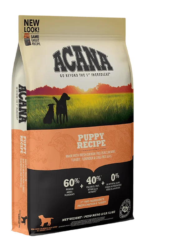 Sustainable pet collar-ACANA Heritage Puppy & Junior Dog Food