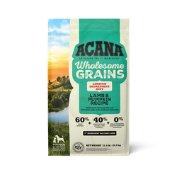 Organic linen pet bed-ACANA Wholesome Grains Lamb & Pumpkin Limited Ingredient Dry Dog Food