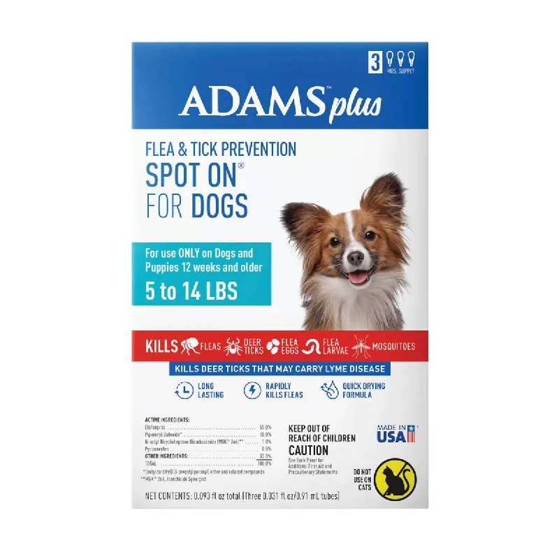 Puppy teething tug toy-ADAMS Plus Flea & Tick Spot On for Dogs