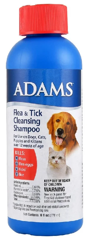 Padded pet raincoat-Adams Flea & Tick Cleansing Shampoo