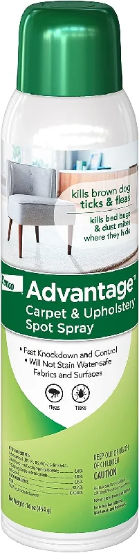 Handheld pet grooming brush-Advantage Carpet & Upholstery Spot Spray, 16 oz