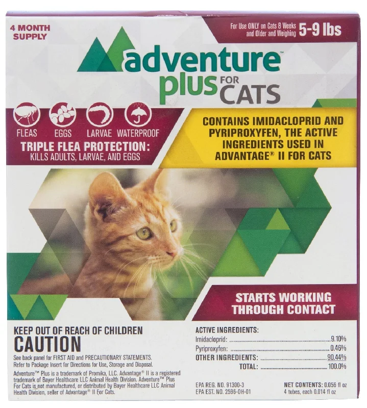 Contoured pet bed-Adventure Plus for Cats, 4-pack