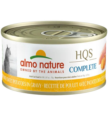 Reflective pet leash small-Almo Nature HQS Complete Chicken Recipe with Sweet Potatoes in gravy Wet Cat Food (2.47 oz)