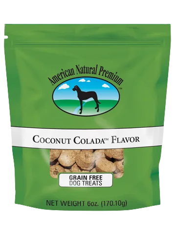 Durable pet feeding dish-American Natural Premium Grain Free Coconut Colada Dog Treats