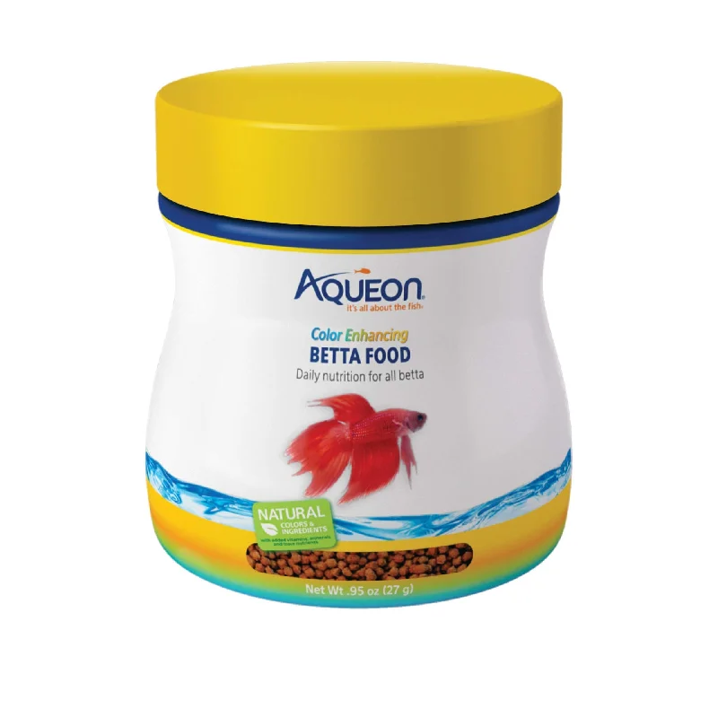 Orthopedic pet bed small-Aqueon Betta Food Color Enhancing (.95 oz.)