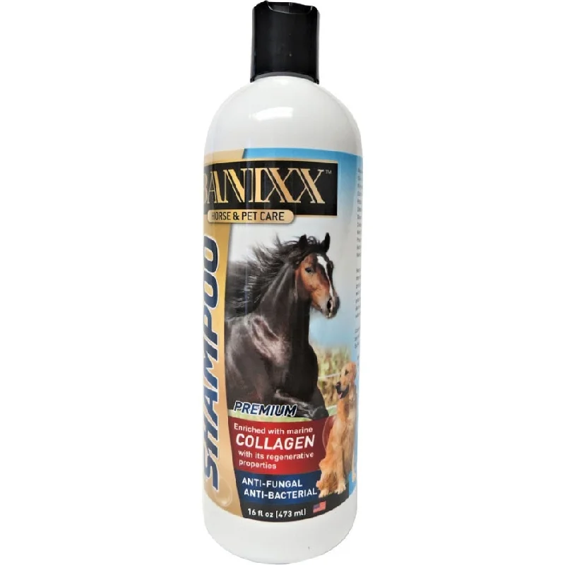 Heavy duty pet enclosure-BANIXX MEDICATED SHAMPOO W/COLLAGEN (16 OZ)