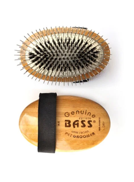 Sustainable pet collar-Bass Palm Pet Brush Wire/Boar