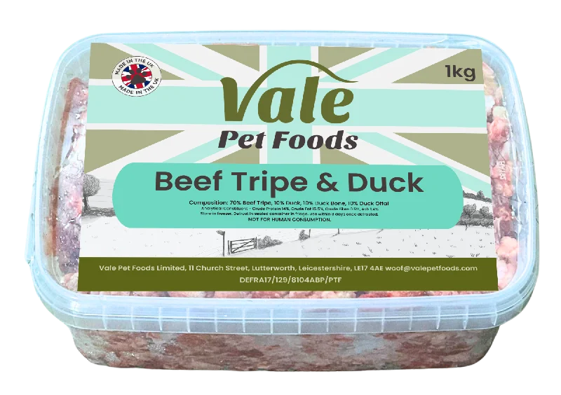 Stackable pet water bowl-Beef Tripe & Duck