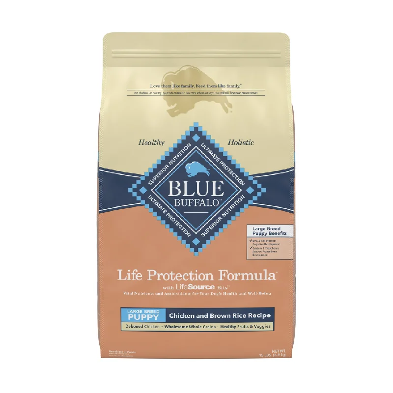 Mesh pet carrier sling-Blue Buffalo Life Protection Natural Chicken & Brown Rice Recipe Large Breed Puppy Dry Dog Food