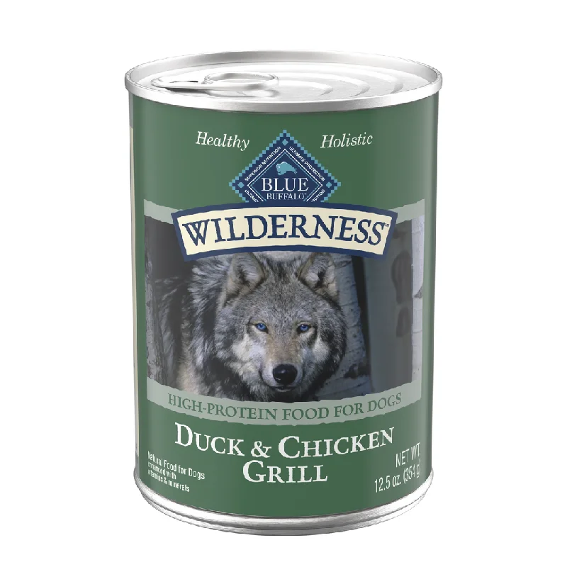 Small pet nesting box-Blue Buffalo Wilderness Duck and Chicken Grill Canned Dog Food