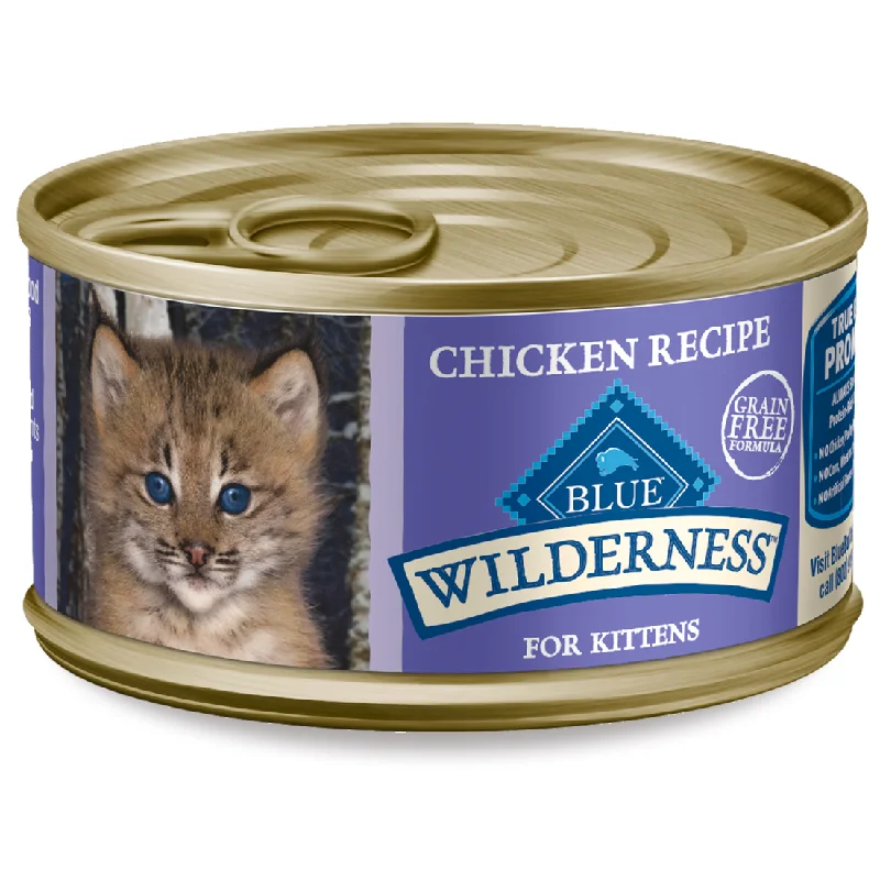 Treat-dispensing pet toy-Blue Buffalo Wilderness Kitten Recipe Canned Cat Food