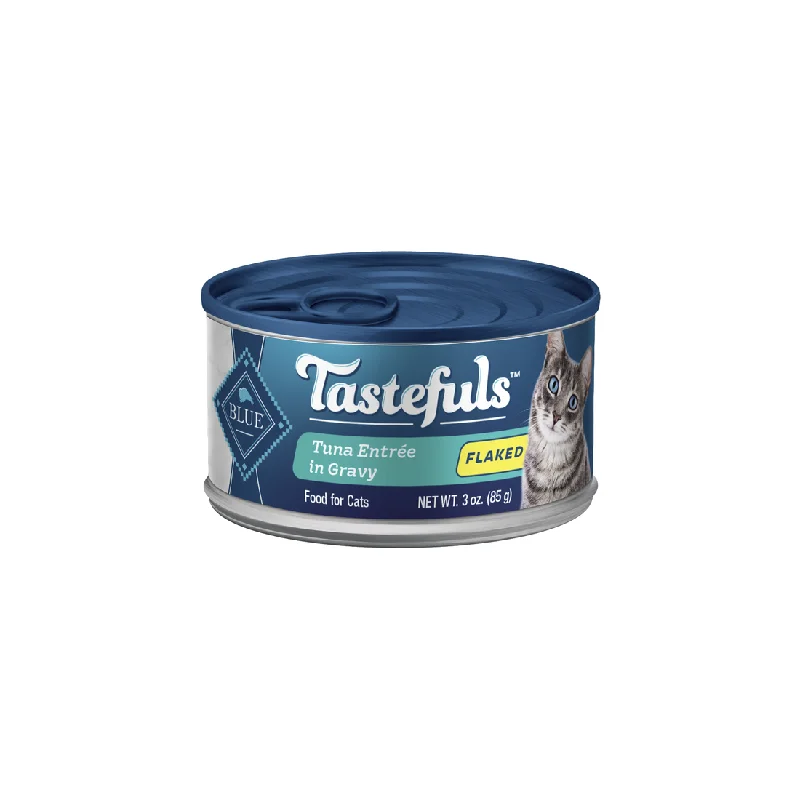 Wooden bird cage perch-BLUE CAT TASTEFULS FLAKED TUNA IN GRAVY