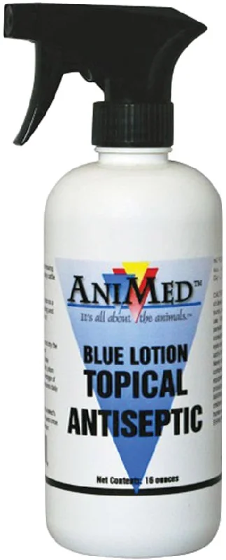 Herbal pet paw salve-Blue Lotion Topical Antiseptic, 16 oz