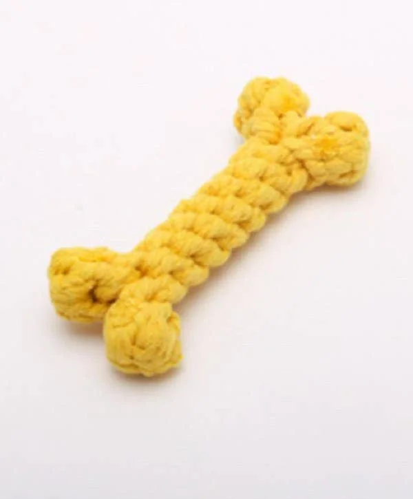 Oatmeal pet skin balm-Bone Rope Dog Toy