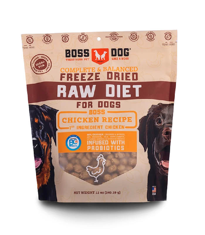 Bamboo cat litter scoop-Boss Dog Freeze Dried Diet Complete Chicken Recipe