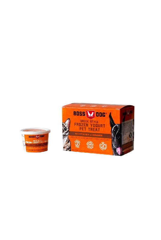 Precision pet nail cutter-Boss Dog Frozen Yogurt Pumpkin Cinnamon (3.5oz)