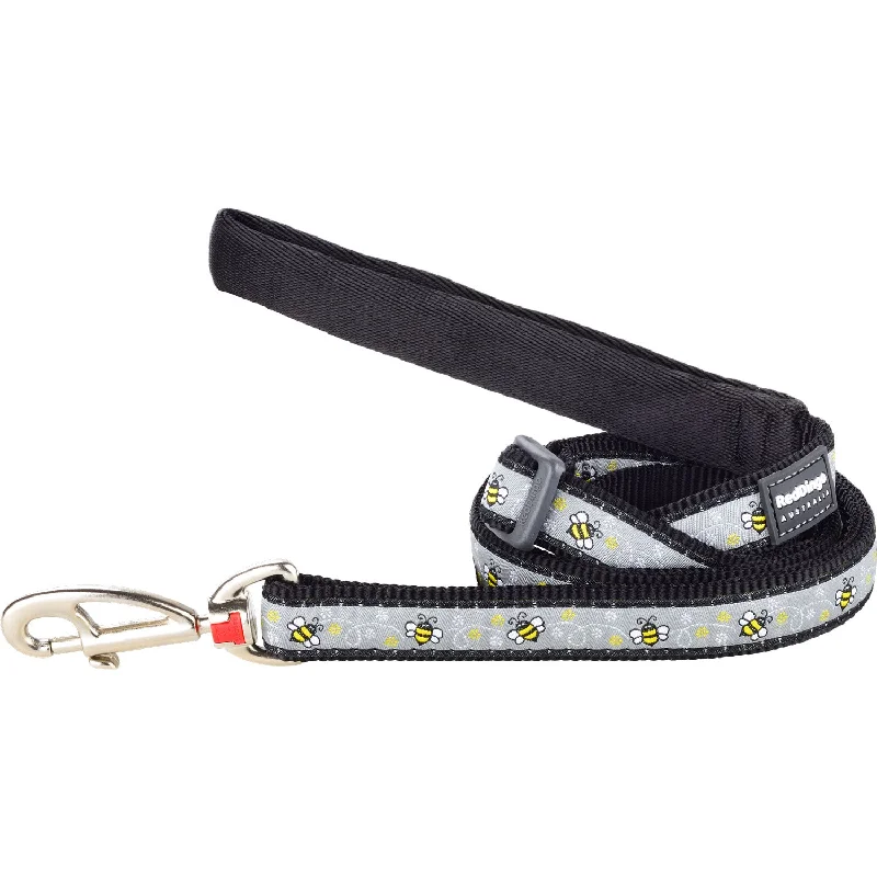 Elastic cat collar safety-Bumble Bee Black Dog Leash