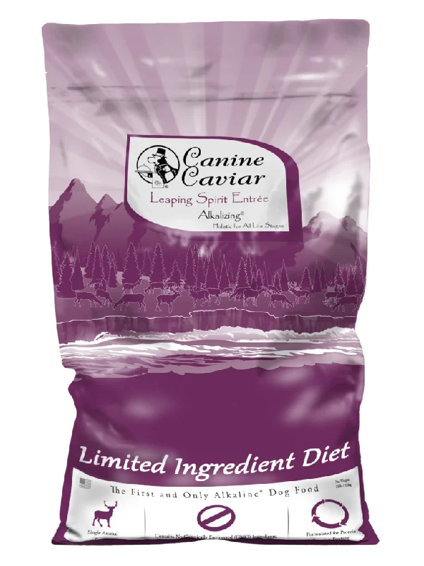 Quick-release cat harness-Canine Caviar Leaping Spirit Grain-Free Venison Dry Dog Food