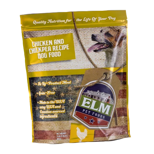 Waterproof pet dish mat-Chicken & Chickpea Dog Food