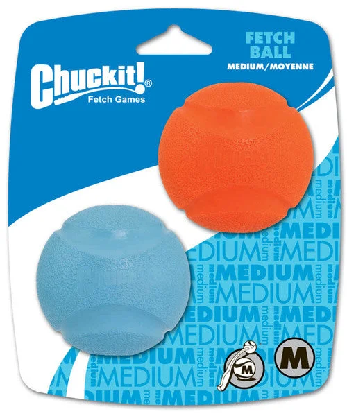 Heavy duty pet enclosure-Chuckit! Fetch Ball Dog Toy Assorted 2pk