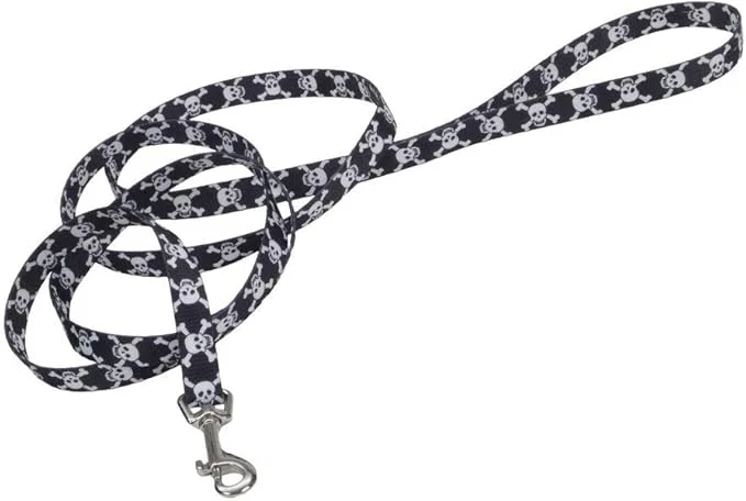 Strong pet tug rope-Coastal Styles Dog Leash with Skulls