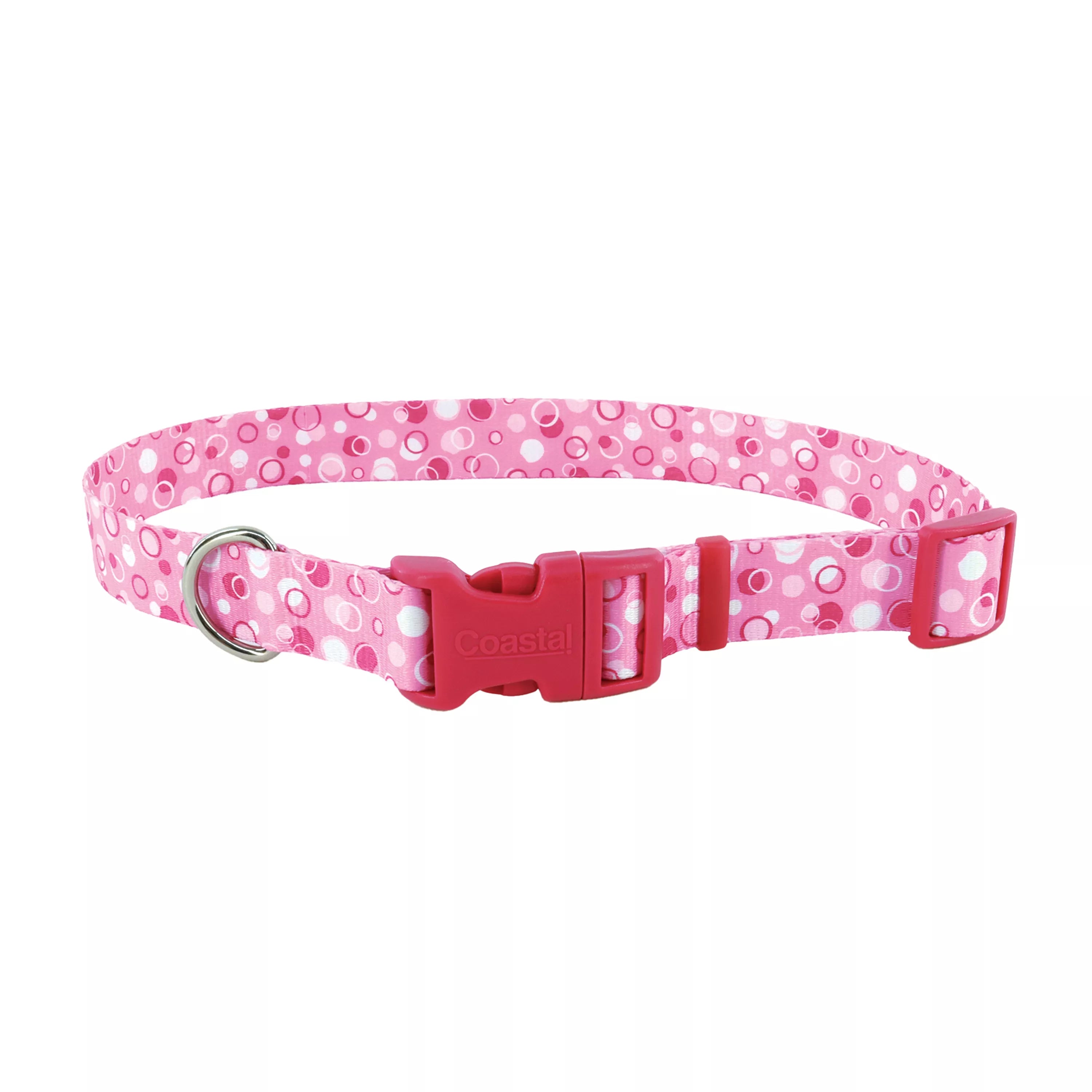 Cat scratching board wood-Coastal Attire Collar Pink Dots