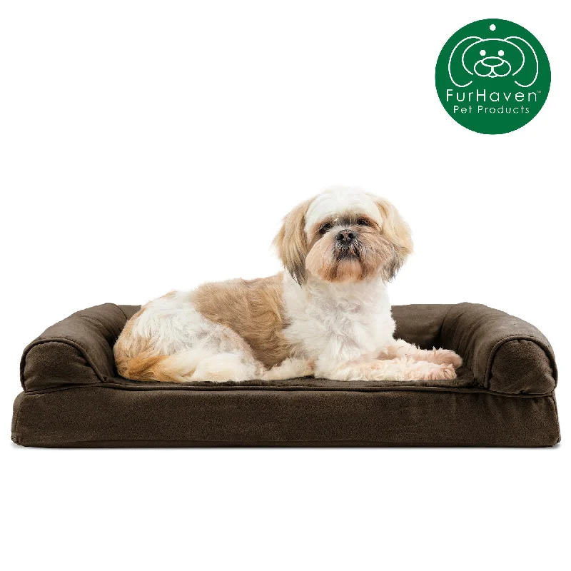 Oatmeal pet skin balm-Convolute Ultra Plush Sofa-Style Pet Bed