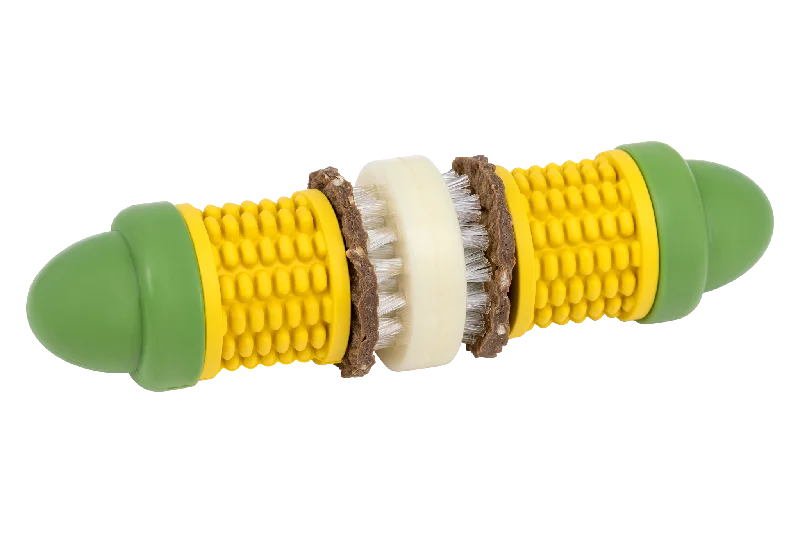 Wall-mounted cat perch-Cravin’ Corncob Treat Ring Dog Toy