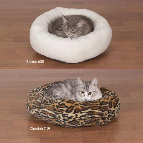 Dual-head pet brush-Cozy Kitty Berber Bed