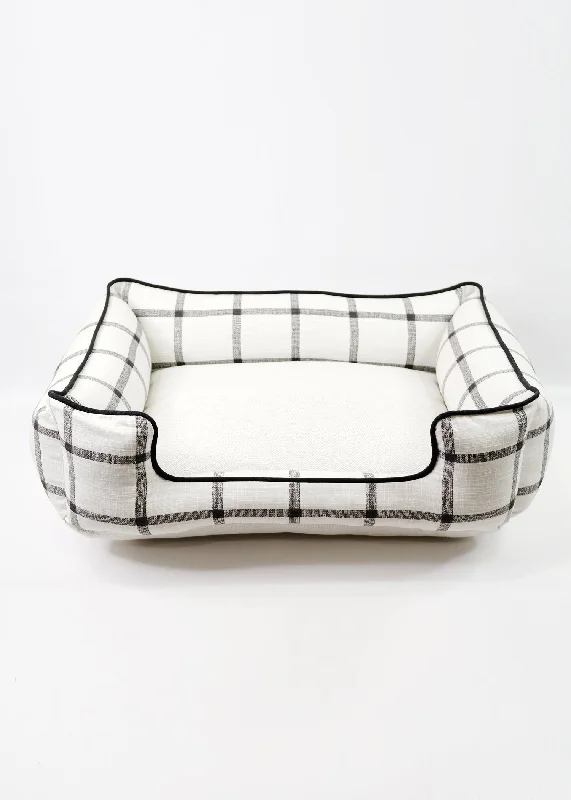 Warm pet blanket medium-WINDOW PANE DRIFTER BED