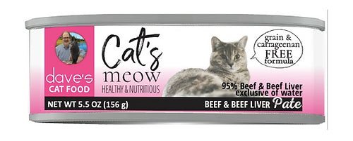 Adjustable bird swing perch-Dave's Cat’s Meow 95% Beef & Beef Liver Canned Cat Food