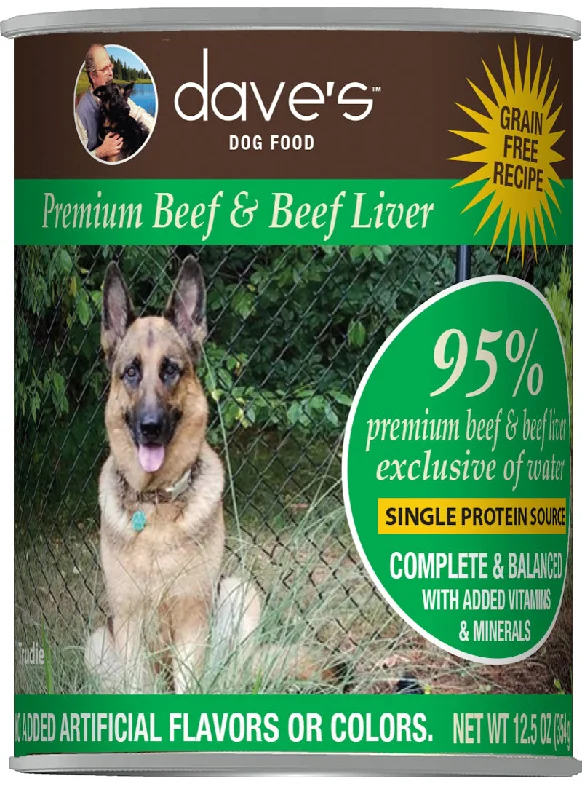 Cat scratching mat large-Dave’s 95% Premium Meats™ Canned Dog Food—Beef and Beef Liver