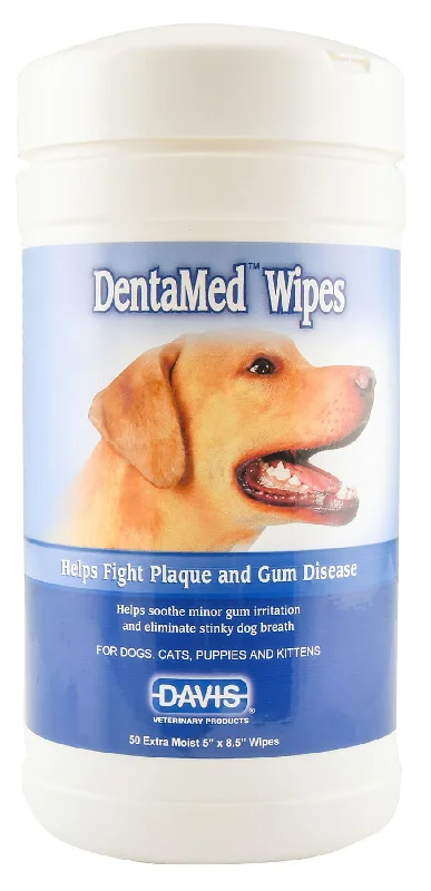 Extra absorbent puppy pads-Davis Dental Wipes, 50 count