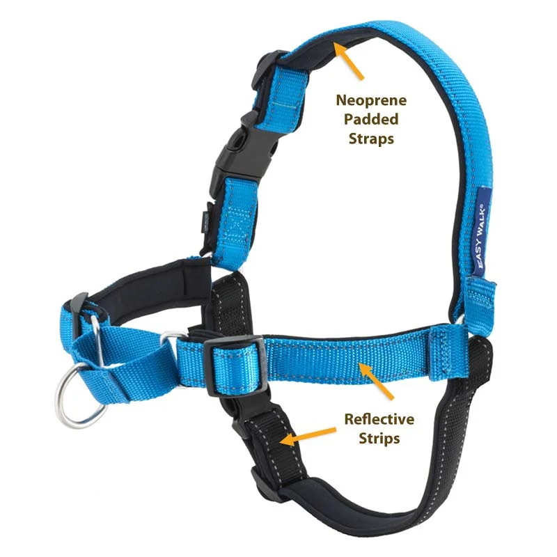 Puppy teething bone toy-Petsafe Deluxe Easy Walk Harness: No-Pull, Padded, & Reflective!